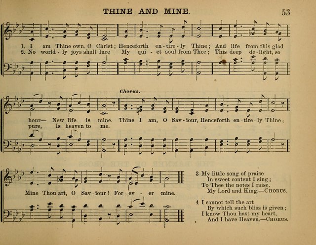 The Sunday School Hymnal: a collection of hymns and music for use in Sunday school services and social meetings page 53