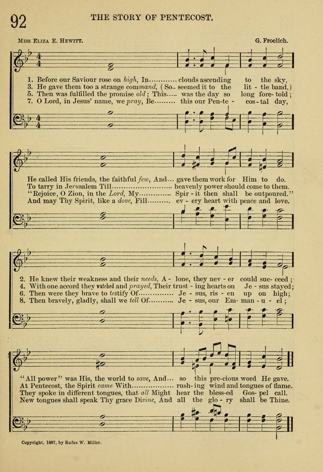 The Sunday School Hymnal: with offices of devotion page 114