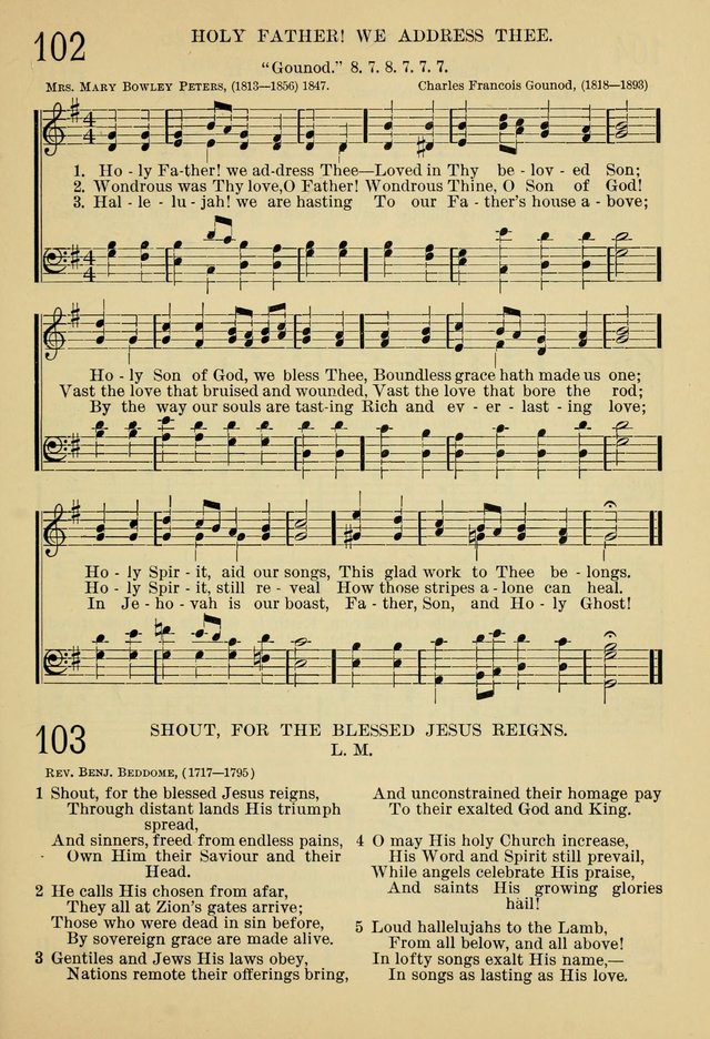 The Sunday School Hymnal: with offices of devotion page 124