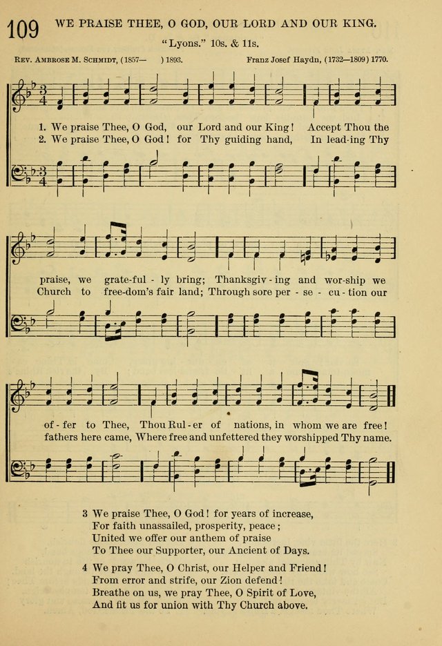 The Sunday School Hymnal: with offices of devotion page 130