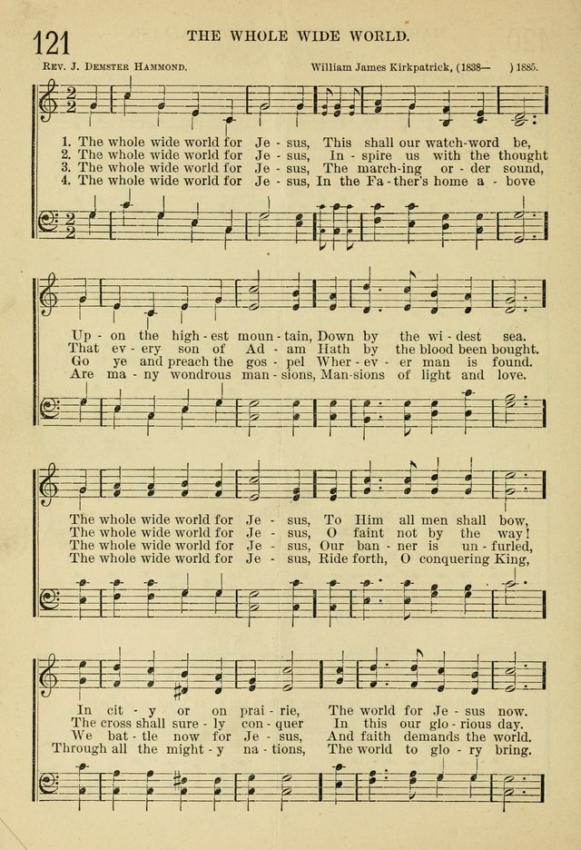 The Sunday School Hymnal: with offices of devotion page 141