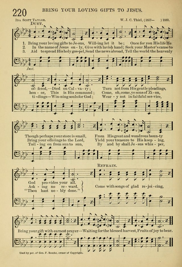 The Sunday School Hymnal: with offices of devotion page 231