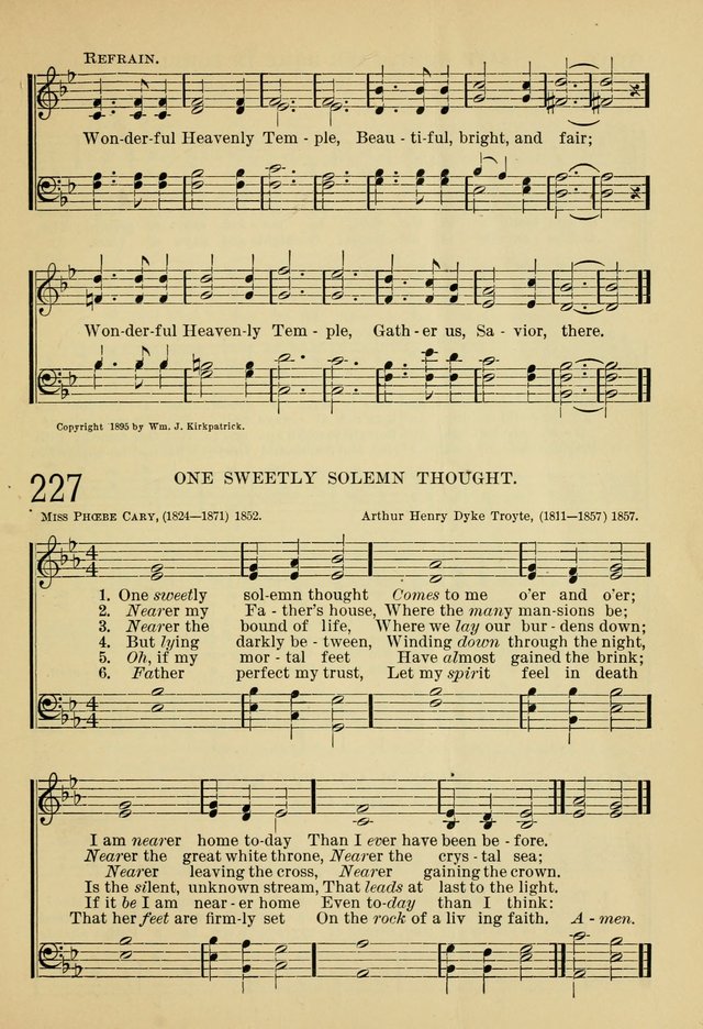 The Sunday School Hymnal: with offices of devotion page 240