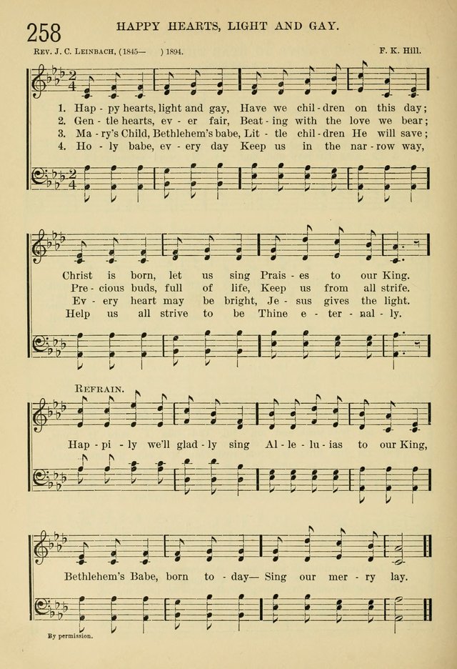 The Sunday School Hymnal: with offices of devotion page 271