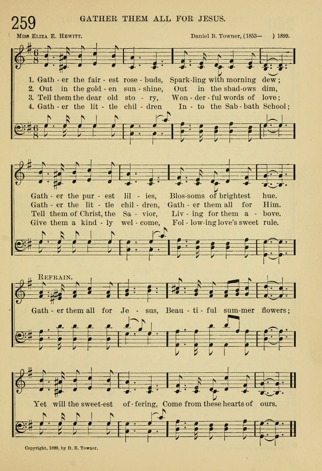 The Sunday School Hymnal: with offices of devotion page 272