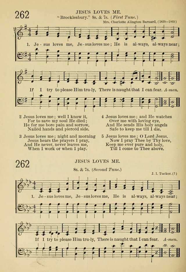 The Sunday School Hymnal: with offices of devotion page 275