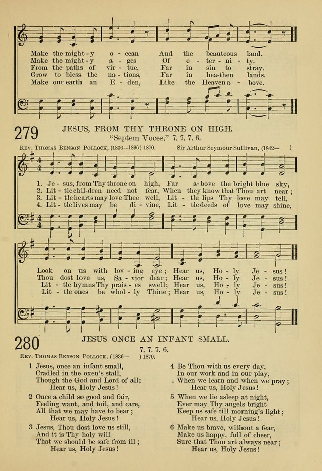 The Sunday School Hymnal: with offices of devotion page 288