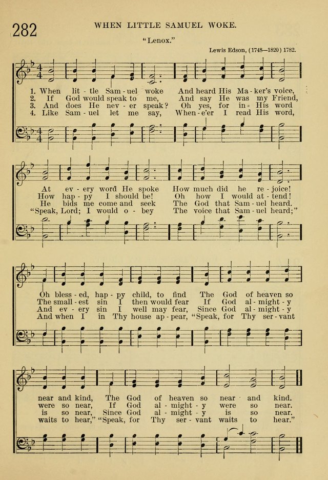 The Sunday School Hymnal: with offices of devotion page 290