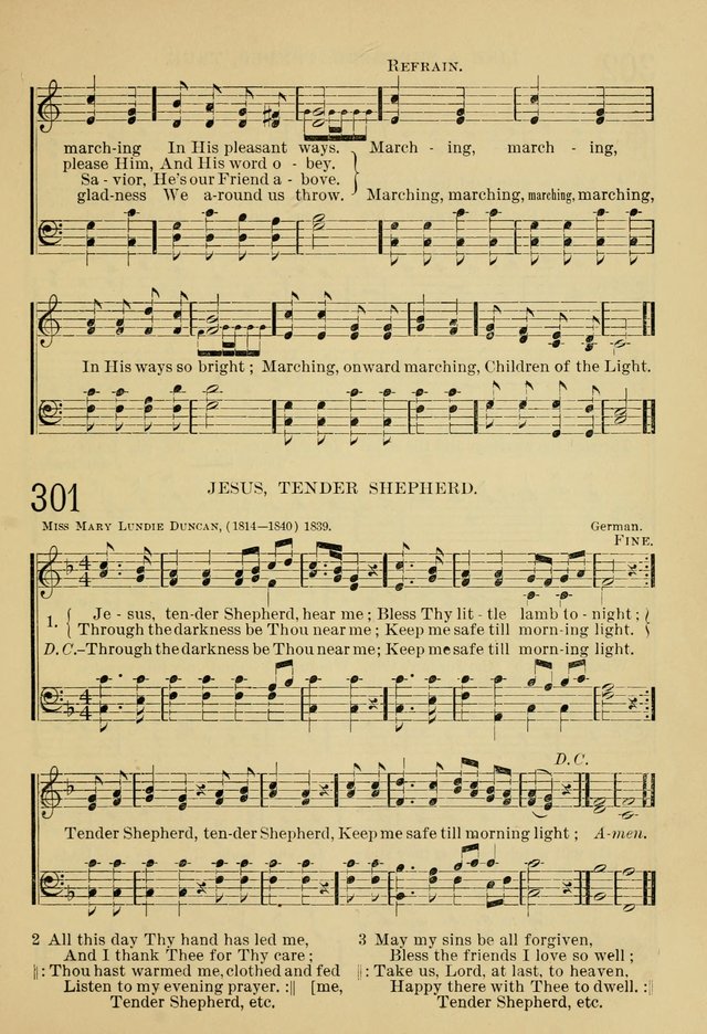 The Sunday School Hymnal: with offices of devotion page 302