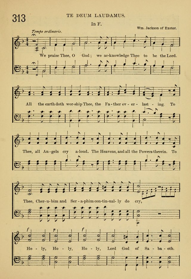 The Sunday School Hymnal: with offices of devotion page 314