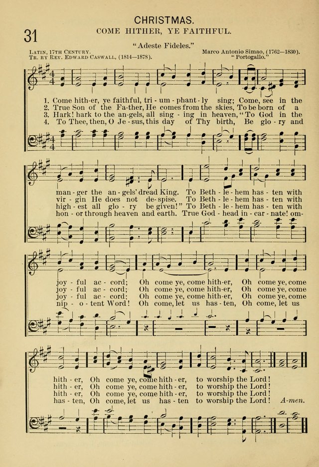 The Sunday School Hymnal: with offices of devotion page 53