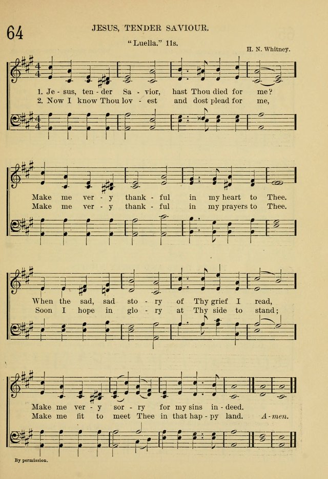 The Sunday School Hymnal: with offices of devotion page 88