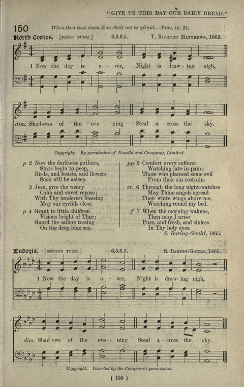 The Sunday School Hymnary: a twentieth century hymnal for young people (4th ed.) page 154