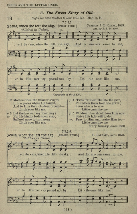 The Sunday School Hymnary: a twentieth century hymnal for young people (4th ed.) page 17