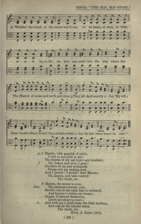 The Sunday School Hymnary: a twentieth century hymnal for young people (4th ed.) page 222