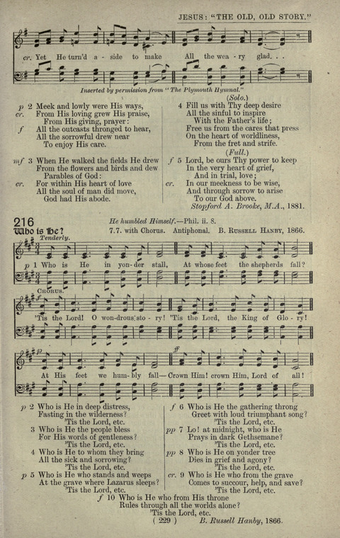 The Sunday School Hymnary: a twentieth century hymnal for young people (4th ed.) page 228