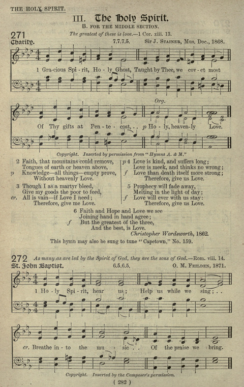 The Sunday School Hymnary: a twentieth century hymnal for young people (4th ed.) page 281