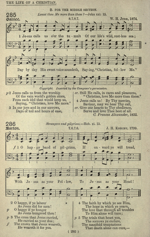 The Sunday School Hymnary: a twentieth century hymnal for young people (4th ed.) page 291