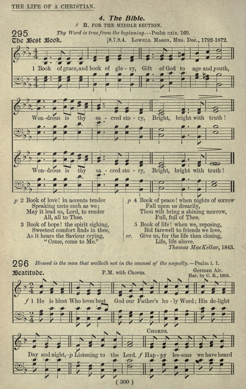 The Sunday School Hymnary: a twentieth century hymnal for young people (4th ed.) page 299