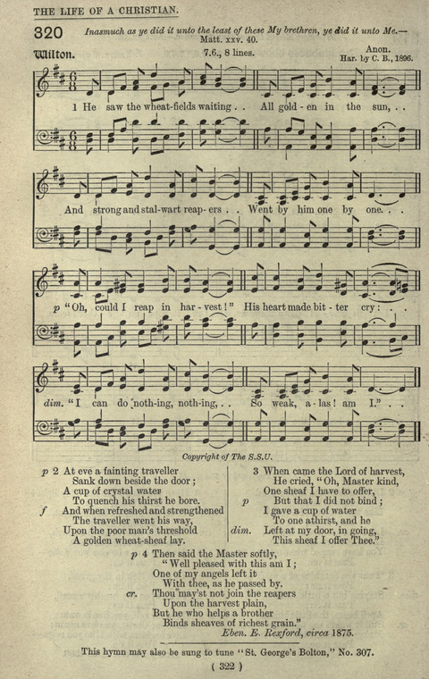 The Sunday School Hymnary: a twentieth century hymnal for young people (4th ed.) page 321