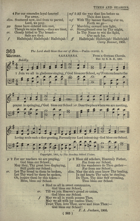 The Sunday School Hymnary: a twentieth century hymnal for young people (4th ed.) page 362