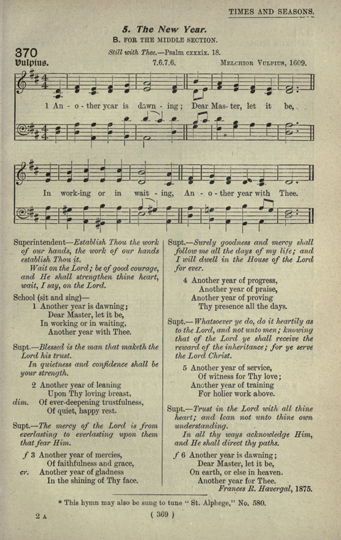 The Sunday School Hymnary: a twentieth century hymnal for young people (4th ed.) page 368