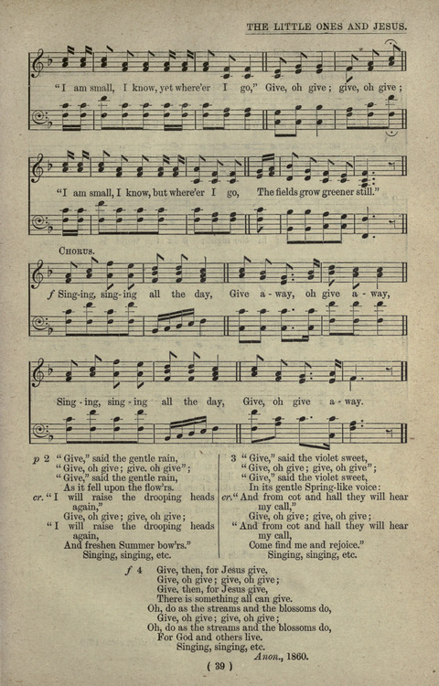 The Sunday School Hymnary: a twentieth century hymnal for young people (4th ed.) page 38