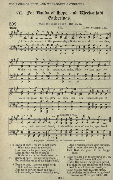 The Sunday School Hymnary: a twentieth century hymnal for young people (4th ed.) page 387