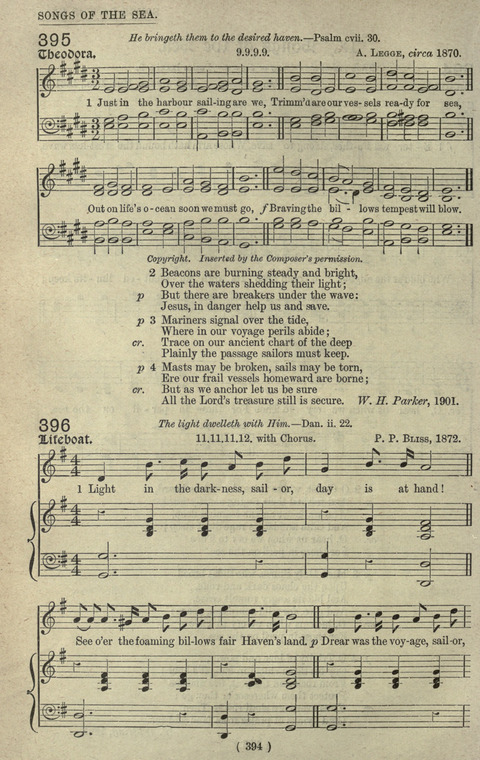 The Sunday School Hymnary: a twentieth century hymnal for young people (4th ed.) page 393