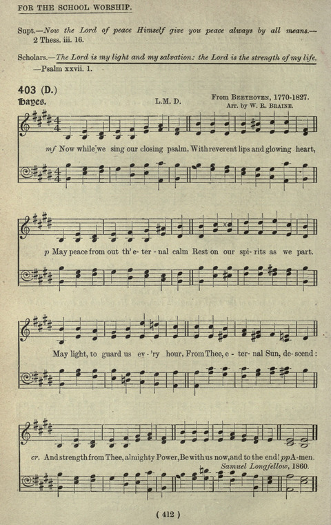 The Sunday School Hymnary: a twentieth century hymnal for young people (4th ed.) page 411