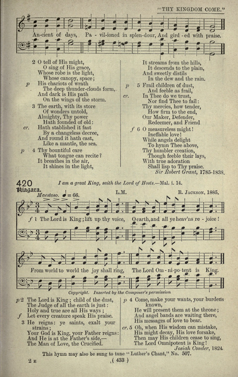 The Sunday School Hymnary: a twentieth century hymnal for young people (4th ed.) page 432