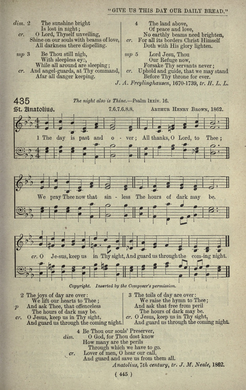 The Sunday School Hymnary: a twentieth century hymnal for young people (4th ed.) page 444