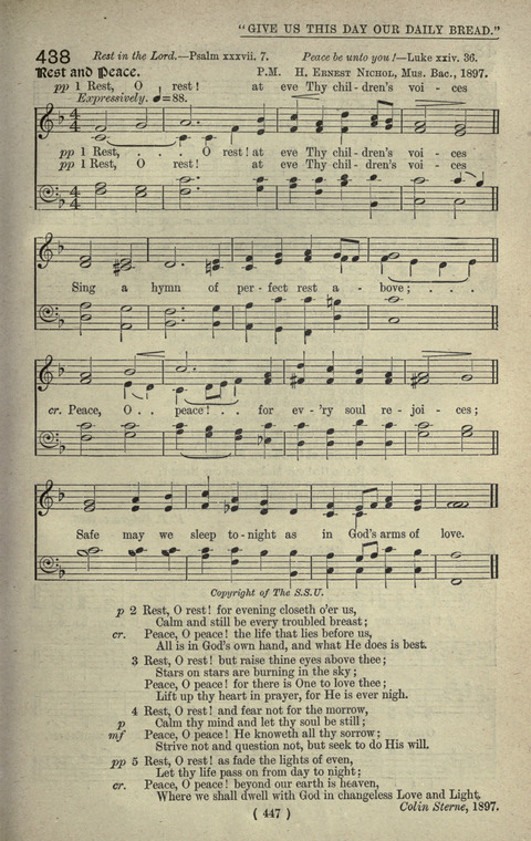 The Sunday School Hymnary: a twentieth century hymnal for young people (4th ed.) page 446