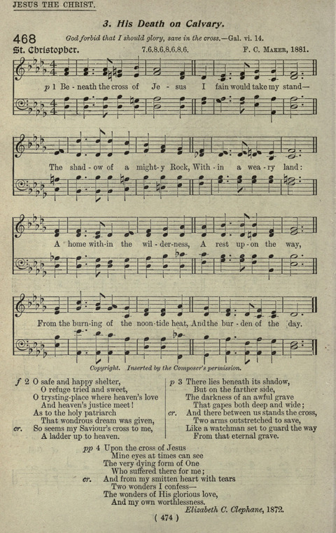 The Sunday School Hymnary: a twentieth century hymnal for young people (4th ed.) page 473