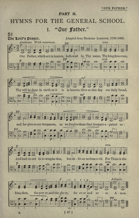 The Sunday School Hymnary: a twentieth century hymnal for young people (4th ed.) page 48