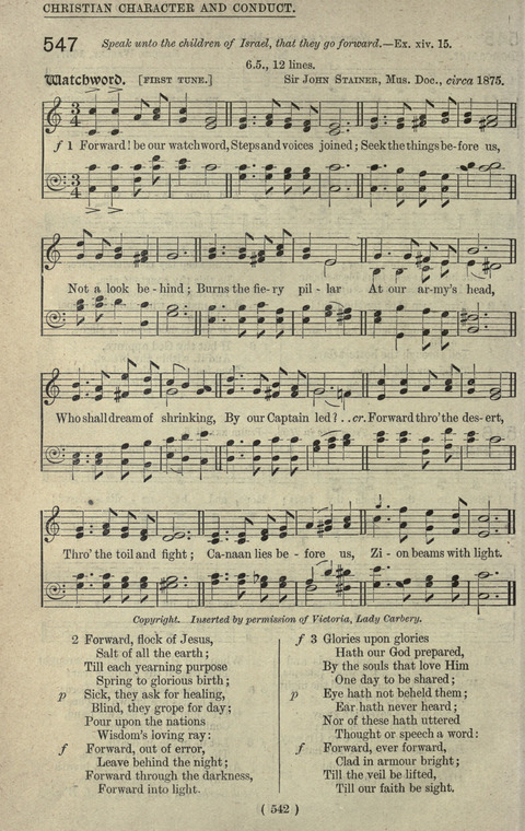 The Sunday School Hymnary: a twentieth century hymnal for young people (4th ed.) page 541