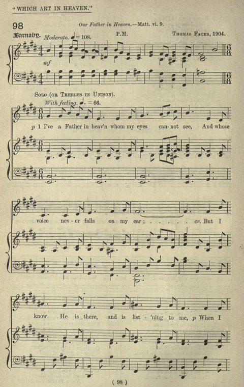 The Sunday School Hymnary: a twentieth century hymnal for young people (4th ed.) page 97