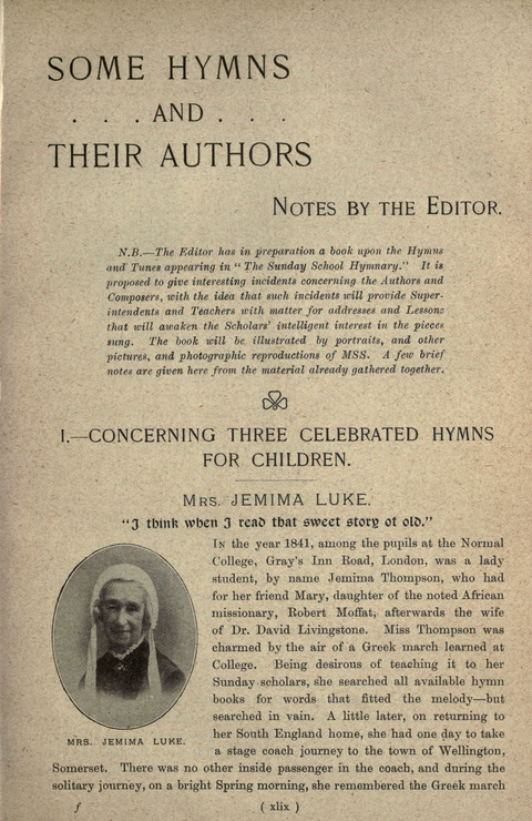 The Sunday School Hymnary: a twentieth century hymnal for young people (4th ed.) page lii