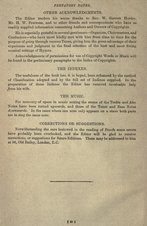 The Sunday School Hymnary: a twentieth century hymnal for young people (4th ed.) page vii