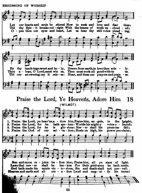 Sunday School Hymnal: with offices of devotion page 13