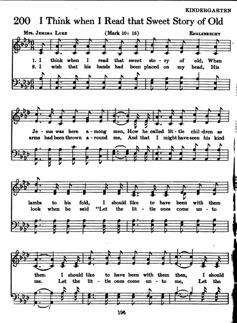 Sunday School Hymnal: with offices of devotion page 156