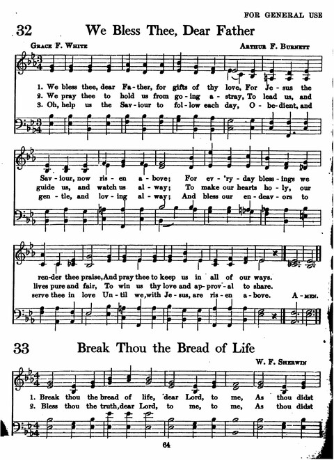 Sunday School Hymnal: with offices of devotion page 24