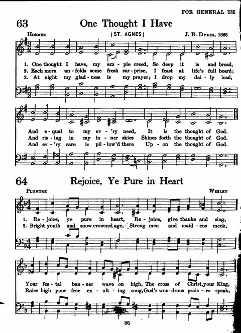 Sunday School Hymnal: with offices of devotion page 46