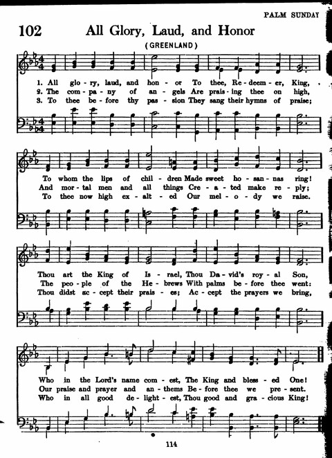 Sunday School Hymnal: with offices of devotion page 74