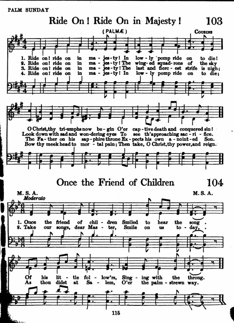 Sunday School Hymnal: with offices of devotion page 75