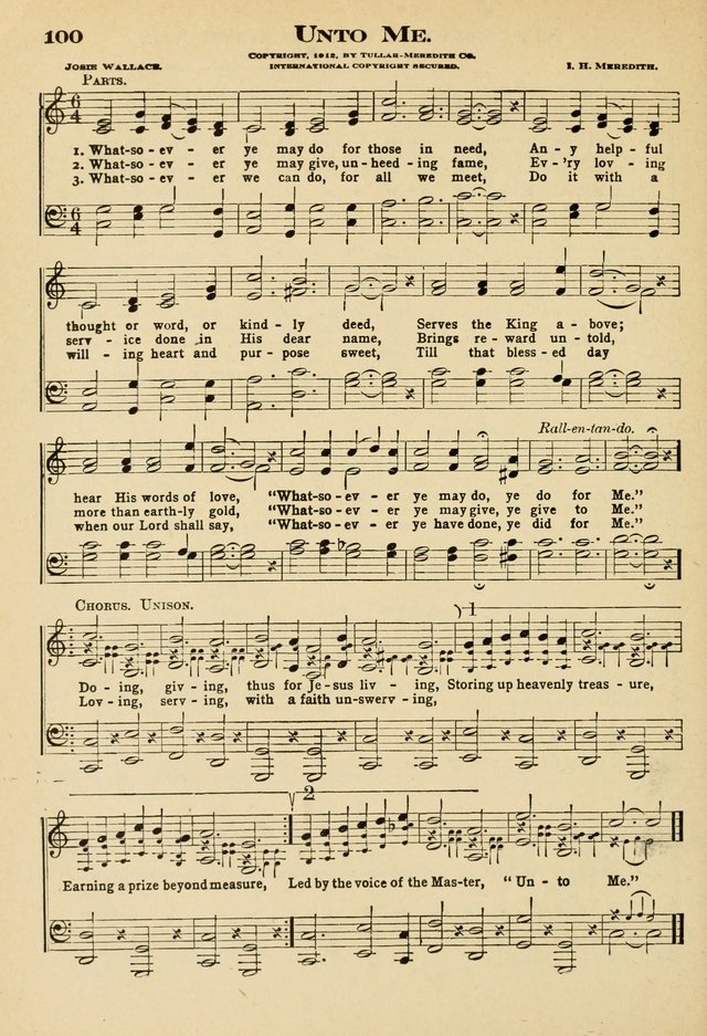 Sunday School Hymns No. 2 page 107