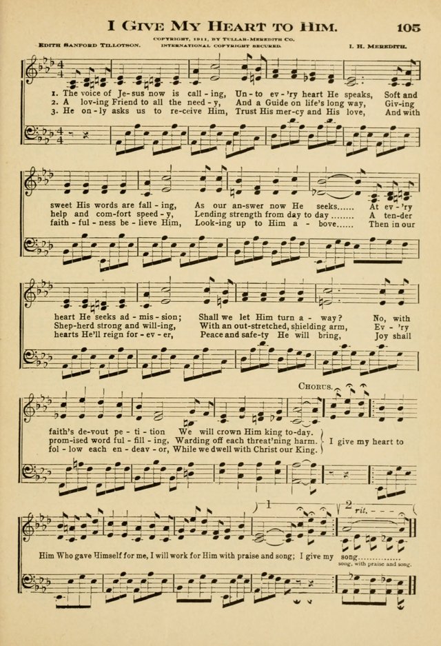 Sunday School Hymns No. 2 page 112