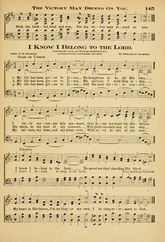 Sunday School Hymns No. 2 page 152