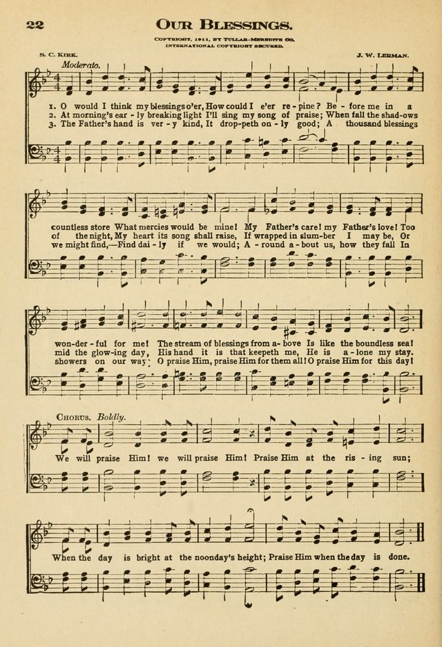 Sunday School Hymns No. 2 page 29