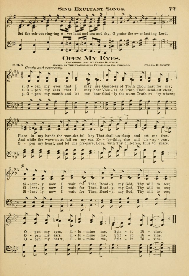 Sunday School Hymns No. 2 page 84